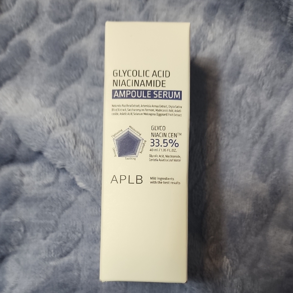 APL Glycolic Acid Niacinamide Ampoule Serum - White 40ml Korean Skincare